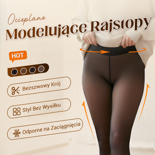 Oryginalne magiczne legginsy z polarowym podszyciem – bezszwowe