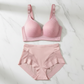 💕 Sutien confortabil fără sârmă, pentru mărimi mari – din nailon-spandex fără cusături, care nu se deformează și este respirabil 👙