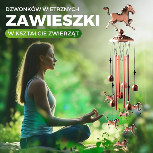 🔔Ręcznie wykonane mosiężne dzwonki wietrzne💖