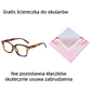 Okulary Retro Square z filtrem światła niebieskiego
