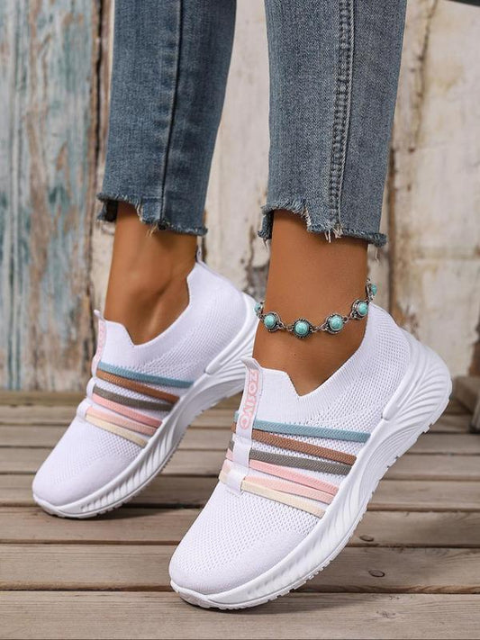 ✨Damskie, oddychające buty z siateczki, z podwyższoną cholewką