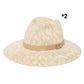 🌞👒 Összecsukható női kötött napellenző kalap – Elegáns fedora stílus UV-védelemmel