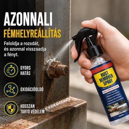 ⚙️ Sokoldalú rozsdaeltávolító spray – rozsdaeltávolítás és védőréteg kialakítása