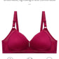 💕 Sutien confortabil fără sârmă, pentru mărimi mari – din nailon-spandex fără cusături, care nu se deformează și este respirabil 👙