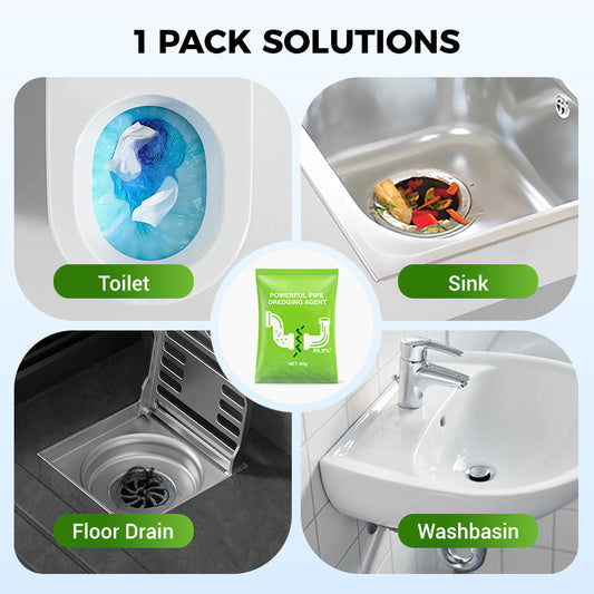 🚽✨ Proszek do Czyszczenia Rur z Mocną Pianą