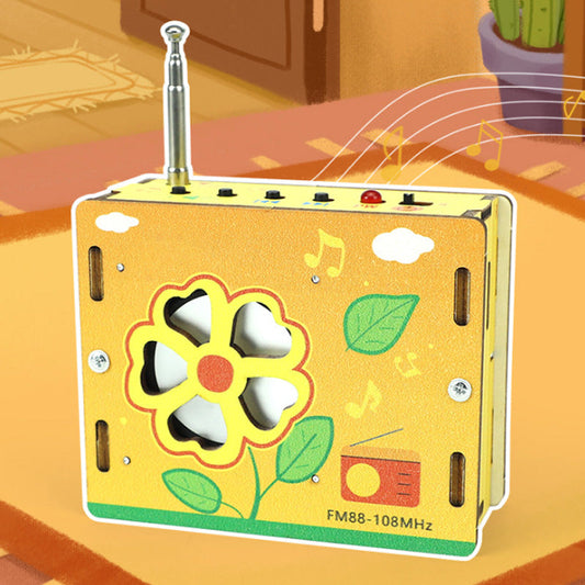 🔥🔥🔥Edukacyjna Zabawka dla Dzieci – Mini Radio do Samodzielnego Złożenia