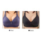💕 Sutien confortabil fără sârmă, pentru mărimi mari – din nailon-spandex fără cusături, care nu se deformează și este respirabil 👙
