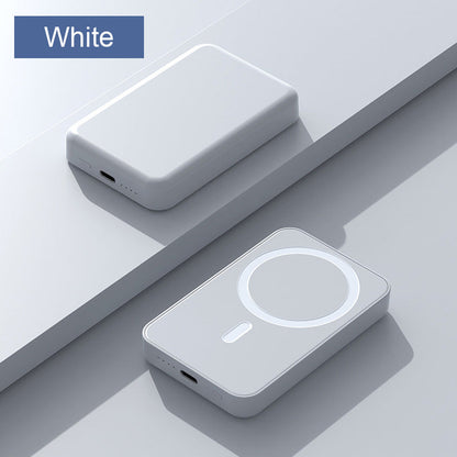 Przenośny bezprzewodowy magnetyczny power bank 15 W z funkcją szybkiego ładowania