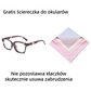 Okulary Retro Square z filtrem światła niebieskiego