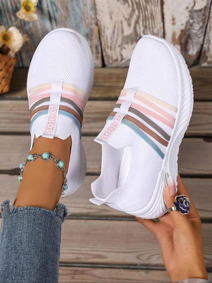 ✨Damskie, oddychające buty z siateczki, z podwyższoną cholewką