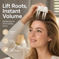 📢📢50% REDUCERE !! ⏰Clips fără fir, încălzit, pentru ridicare la rădăcină și volum – Instrument de coafare Salon Crown Volume pentru păr fin și lipsit de volum