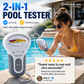 🔬💧 Tester pentru pH și clor (Cl₂) – 50% REDUCERE! Măsurare precisă a pH-ului și a clorului din piscină – simplu, rapid, fiabil. 🔥🏊