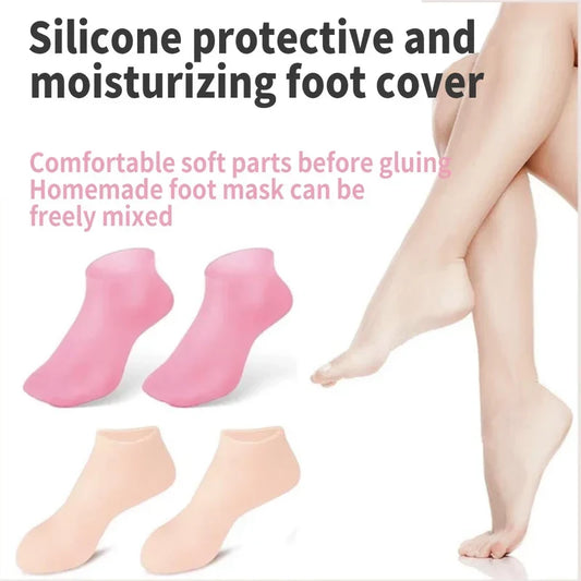 💕Mască de picioare exfoliantă cu silicon hidratant