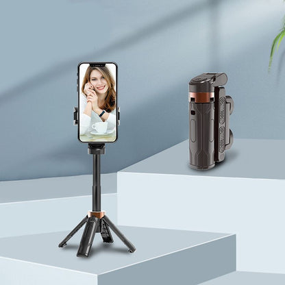 🎁Időkorlátozott 50%-os kedvezmény⏳Zsebméretű, összecsukható Bluetooth-os szelfibot beépített állvánnyal
