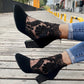 👡 Eleganckie damskie szpilki z koronką