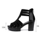 【EU 35-40】👠Damskie antypoślizgowe sandały z odkrytymi palcami