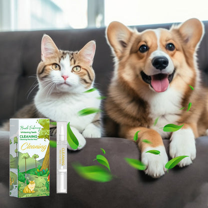 🐕‍🦺🐈Szczoteczka do czyszczenia i wybielania zębów zwierząt domowych