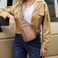 Stylowa damska skórzana torba crossbody o dużej pojemności