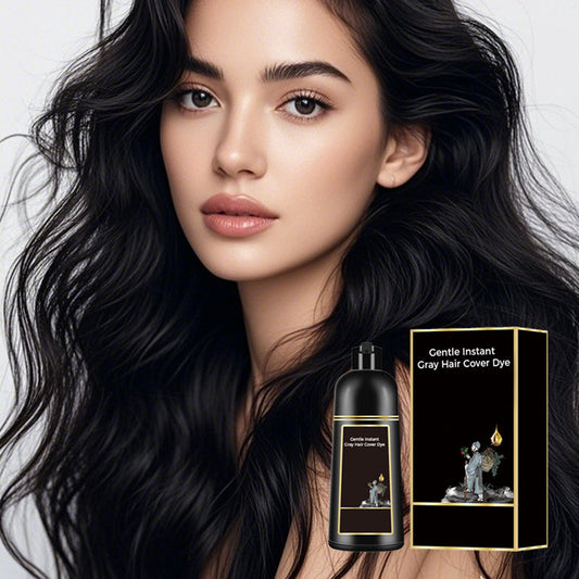【📢 Gorąca Wyprzedaż -50% 🔥 Delikatna, Natychmiastowa Farba do Maskowania Siwych Włosów】