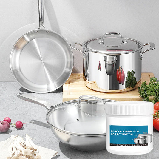 🧽 Oferta ograniczona czasowo! ✨ Silny środek do usuwania przypalonych pozostałości z naczyń kuchennych – nietoksyczna formuła do garnków, patelni i grillów 🔥🍳.