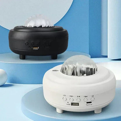 🔥Gorąca wyprzedaż🔥Dekoracja do domu - lampa z projektorem gwiaździstego nieba i głośnikiem Bluetooth