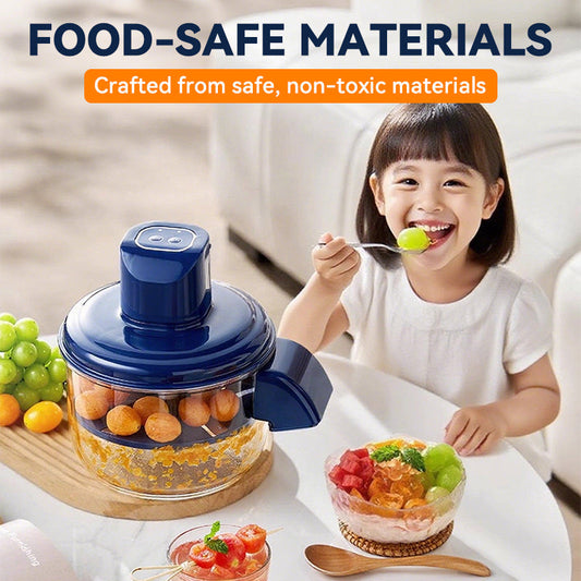 🔥 Gorąca wyprzedaż🍇Przezroczysty elektryczny obierak do owoców i warzyw