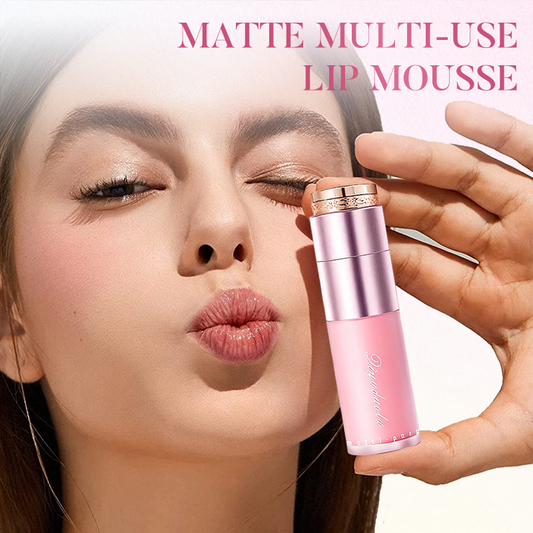 🔥Krem wielofunkcyjny — może być stosowany jako błyszczyk, pomadka, tint do ust, cień do powiek i róż do policzków.