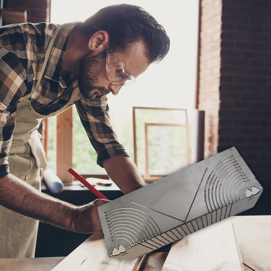 🔥 Gorąca wyprzedaż 50% ZNIŻKI!!🔥Wskaźnik kątowy ze stali nierdzewnej – precyzyjny kąt 90° i szeroki zakres pomiarowy (0,8–3,1 cala)!