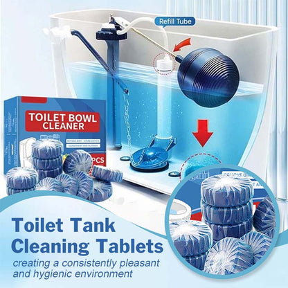 🔥🔥 Erőteljes WC-tartálytisztító tabletták