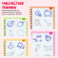 Zeszyty rysunkowe z rowkami dla dzieci