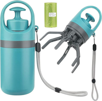 ✨Promocja 50% zniżki✨Mini przenośna łopatka do sprzątania psich odchodów z dozownikiem woreczków