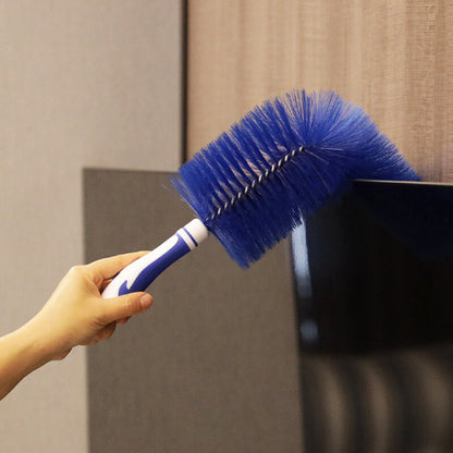 Fan brush dust removal tool