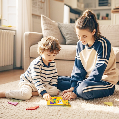🔥Magnetyczna układanka tangram 3D dla dzieci: edukacyjna zabawka do wczesnej nauki