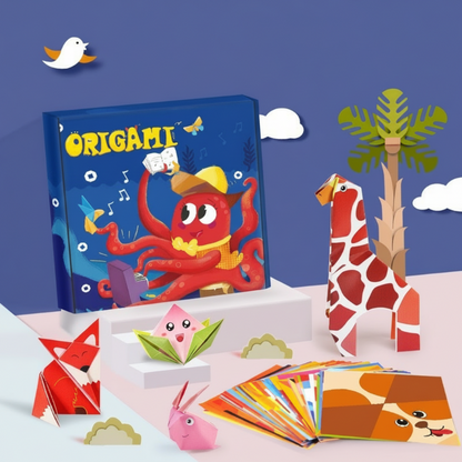 Edukacyjne rękodzieło origami dla dzieci