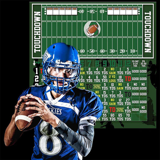 🔥Zestaw do gry w drewniane piłkarskie kości