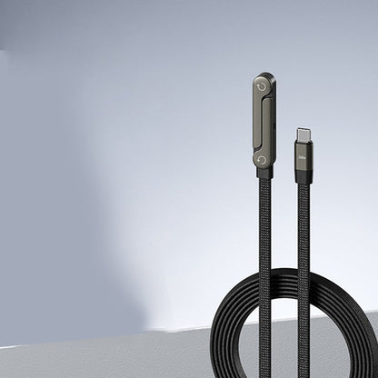 Kabel do szybkiego ładowania 240 W z regulowaną podstawką na telefon