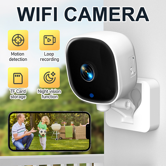 Kamera okienna 3MP 2K, kamery wewnętrzne WiFi 2,4 GHz i 5 GHz, kolorowa noktowizor ChromaMax Al, wykrywanie osób i ruchu, łatwa i szybka instalacja