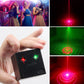 Akumulatorowe i przenośne laserowe oświetlenie imprezowe RGB