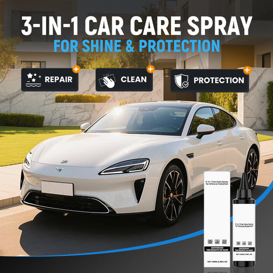 3 w 1 spray do pielęgnacji samochodu zapewniający połysk i ochronę