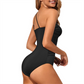 🔥 S-2XL 👙 Női Egyvállas Egyrészes Fürdőruha 🏖️