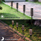 Lampa solarna ogrodowa z kolcem