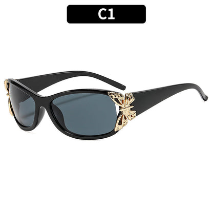 😎 Damska okulary przeciwsłoneczne Oversized Butterfly – UV400, optycznie wyszczuplające i lekkie | Lato, plaża, styl uliczny i podróże ☀️✨🕶️