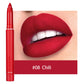💄 Creion de buze mat – rezistent la apă, rezistență de 8 ore, ascuțitoare încorporată 💋✨