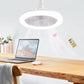 💡🌀LED VENTILÁTOR TÁVIRÁNYÍTÓVAL – CSENDES, 3 SZÍN, 3 SEBESSÉG