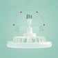 💡🌀LED VENTILÁTOR TÁVIRÁNYÍTÓVAL – CSENDES, 3 SZÍN, 3 SEBESSÉG