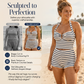 👙🌊CSÍKOS HALTER TANKINI – 2 RÉSZES, NŐI NYÁRI DIVAT