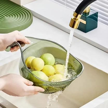 Többfunkciós átlátszó csepegtető kosár