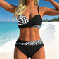 👙 50%-OS KEDVEZMÉNY KORLÁTOZOTT IDŐRE! ✨ Kétrészes, push-up hatású bikini szett nőknek