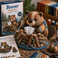 🧵🐨DIY állati szalvétatartó készlet – Aranyos, kreatív otthoni dekoráció