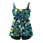 Tankini două piese cu bretele late pentru femei curvy, costum de baie confortabil care ascunde burta 🌊 ideal pentru plajă, piscină și vacanțe pe litoral